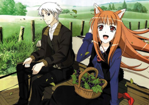 Plakat A3 Spice and Wolf Horo i Lawrence