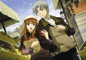 Plakat A3 Spice and Wolf Horo i Lawrence