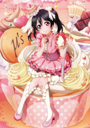 Plakat A3 Love Live Niko