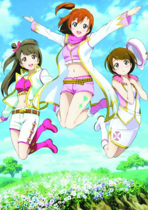 Plakat A3 Love Live Kotori, Hanayo i Minami