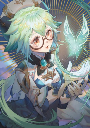 Plakat A3 Genshin Impact Sucrose