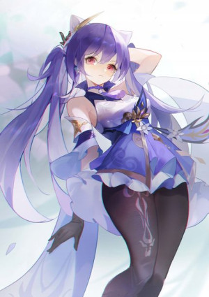 Plakat A3 Genshin Impact Keqing