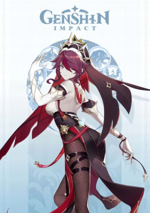 Plakat A3 Genshin Impact Rosaria PROMOCJA!
