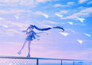 Plakat A3 Vocaloid Hatsune Miku