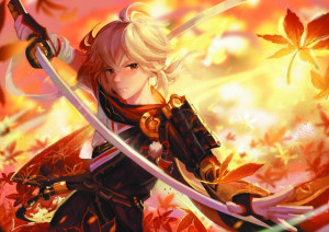 Plakat A3 Genshin Impact Kadehara Kazuha PROMOCJA!