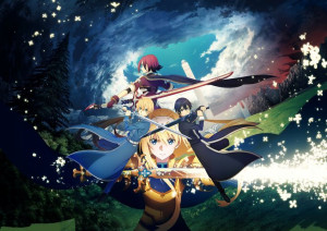 Plakat A3 Sword Art Online SAO