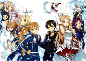Plakat A3 Sword Art Online SAO