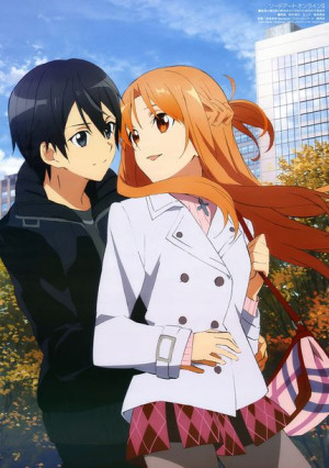 Plakat A3 Sword Art Online SAO Asuna i Kirito