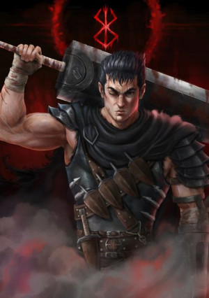 Plakat A3 Berserk Guts PROMOCJA!