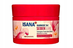 Isana Haarmaske 3in1 magnolie & lotos Maska