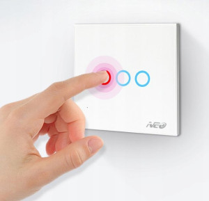 Włącznik Światła Neo WiFi 3 Obwody Google Alexa Tuya
