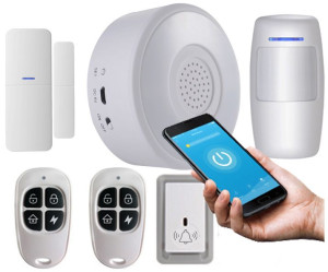 Tuya Smart Alarm WiFi Cz Ruchu Drzwi Powiadomienie