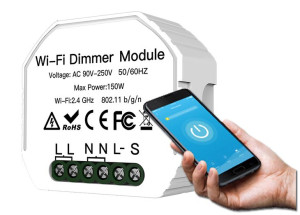 Ściemniacz Regulator Światła Tuya WiFi Dopuszkowy