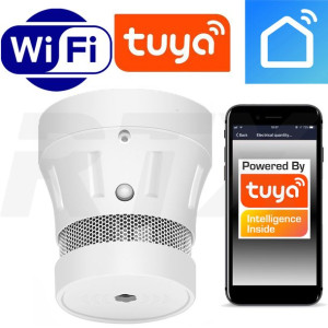 Czujnik Detektor SEnsor Dymu WiFi Tuya Smart