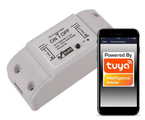 Tuya Smart Przekaźnik Sterownik Włącznik WiFi 10A