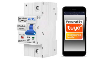 Bezpiecznik Sterowany 1x 16A Zigbee Tuya