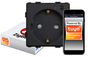 Gniazdko Inteligentne Ścienne Zigbee Tuya RTX SH C