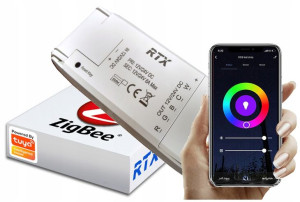 Sterownik Kontroler Led 8a Rgb Cw Zigbee Tuya