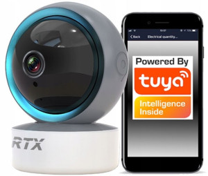 Kamera RTX WiFi 3MPX WiFi OBRÓT GŁOS MIKROFON TUYA