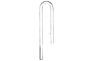 Wlot szklany Lily 12/16mm 24cm