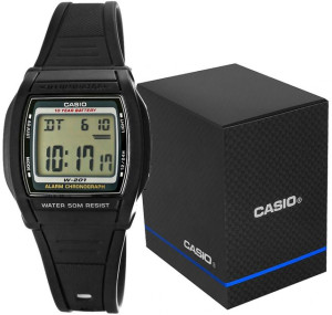 Zegarek Męski CASIO W-201-1AVEG Unisex