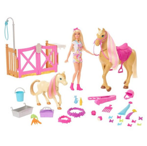 Barbie Koniki Zestaw Do Stylizacji GXV77