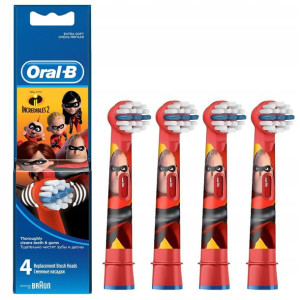 4x Końcówki Oral-b Eb10 Dla Dzieci Iniemamocni