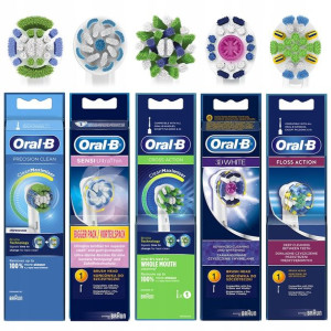 5x Końcówki Oral-b Cross Sensi 3d Precision Floss