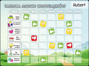 Tablica Magnetyczna, Mata Motywacyjna Dla Dzieci Bajkowa Kraina