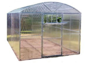 Szklarnia Z Poliwęglanu 6mm 2,85x10m Ocynk 20x20mm
