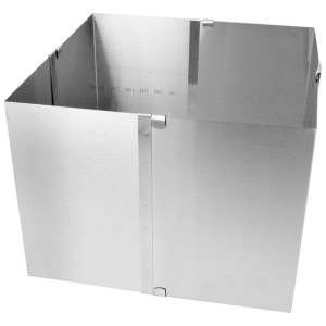 Regulowana Forma Do Ciasta 15-27x20cm Tortownica Brunbeste Bb-3143