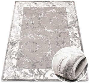 Dywan Galya ornament glamour 18 szary 160x230