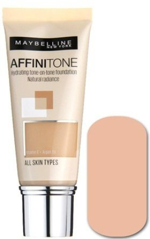 Maybelline Affinitone Nawilżający Podkład W Tubie - 14 Creamy Beige 30Ml