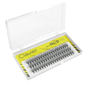 Clavier Natural Du2O Double Volume Sztuczne Rzęsy Kępki C-9Mm
