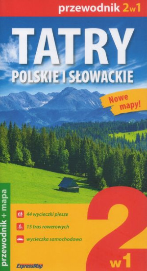TATRY POLSKIE SŁOWACKIE przewodnik EXPRESSMAP 2022