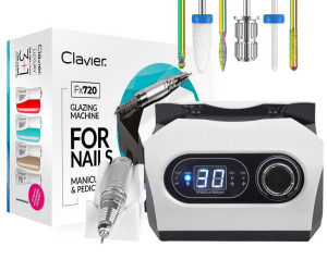 Clavier Fx720 Frezarka Kosmetyczna Do Paznokci Manicure 65W - Biała