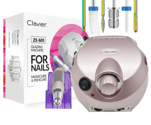 Clavier Zs601 Frezarka Kosmetyczna Do Paznokci Manicure 65W - Rose Gold
