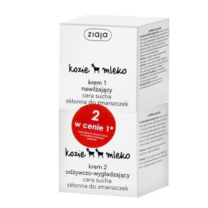 Ziaja 2w1 Kozie Mleko Krem 1 + Krem 2