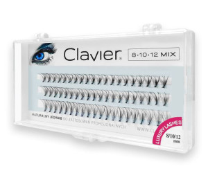 Clavier Classic Sztuczne Rzęsy Kępki C-8-10-12 Mix