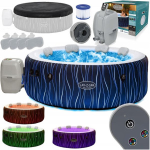 Basen Dmuchane Spa 6-os Bestway Hollywood + Led