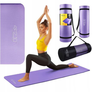 Mata Do Ćwiczeń Jogi Fitness Karimata Gruba 1cm