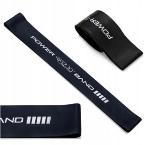 Guma Oporowa Do Ćwiczeń Mini Band Hard Mocna 1,2mm