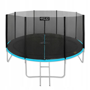Duża Trampolina Dla Dzieci Ogrodowa 435cm 14ft