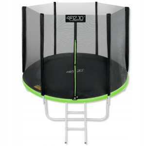 Trampolina ogrodowa z siatką PREMIUM 8ft 4FIZJO