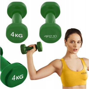 Zestaw Hantli 2x4kg Ciężarki do ćwiczeń 8kg