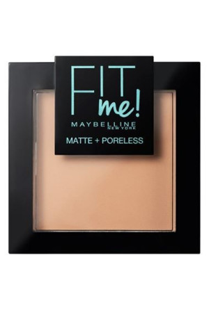 Maybelline Fit Me Matte+Poreless Puder Prasowany - 120 Classic Ivory 9G