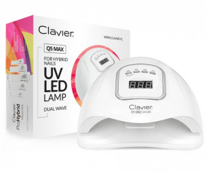 Clavier Q5 Max Lampa Do Manicure Uv/Led 80W - Biała