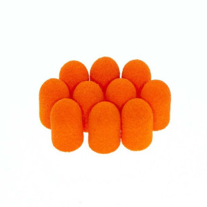 Kapturek kapturki ścierne do pedicure Fabric PODO Orange Pomarańczowy 10mm