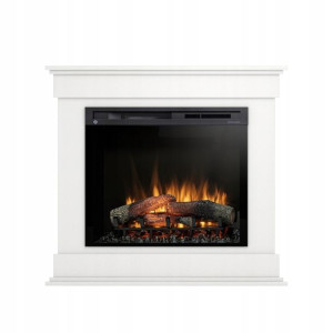 Kominek Elektryczny Lenox 28" Xhd Biały Mat