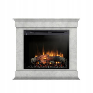 Kominek Elektryczny Lenox 28" Xhd Beton